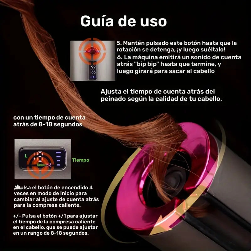 INSTARIZO PRO Rizos perfectos sin complicaciones